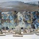 Le diorama de Ramel. Peinture sur bois – 125 figurines et un décor en 5 parties. © Mémorial de Verdun - champ de bataille
