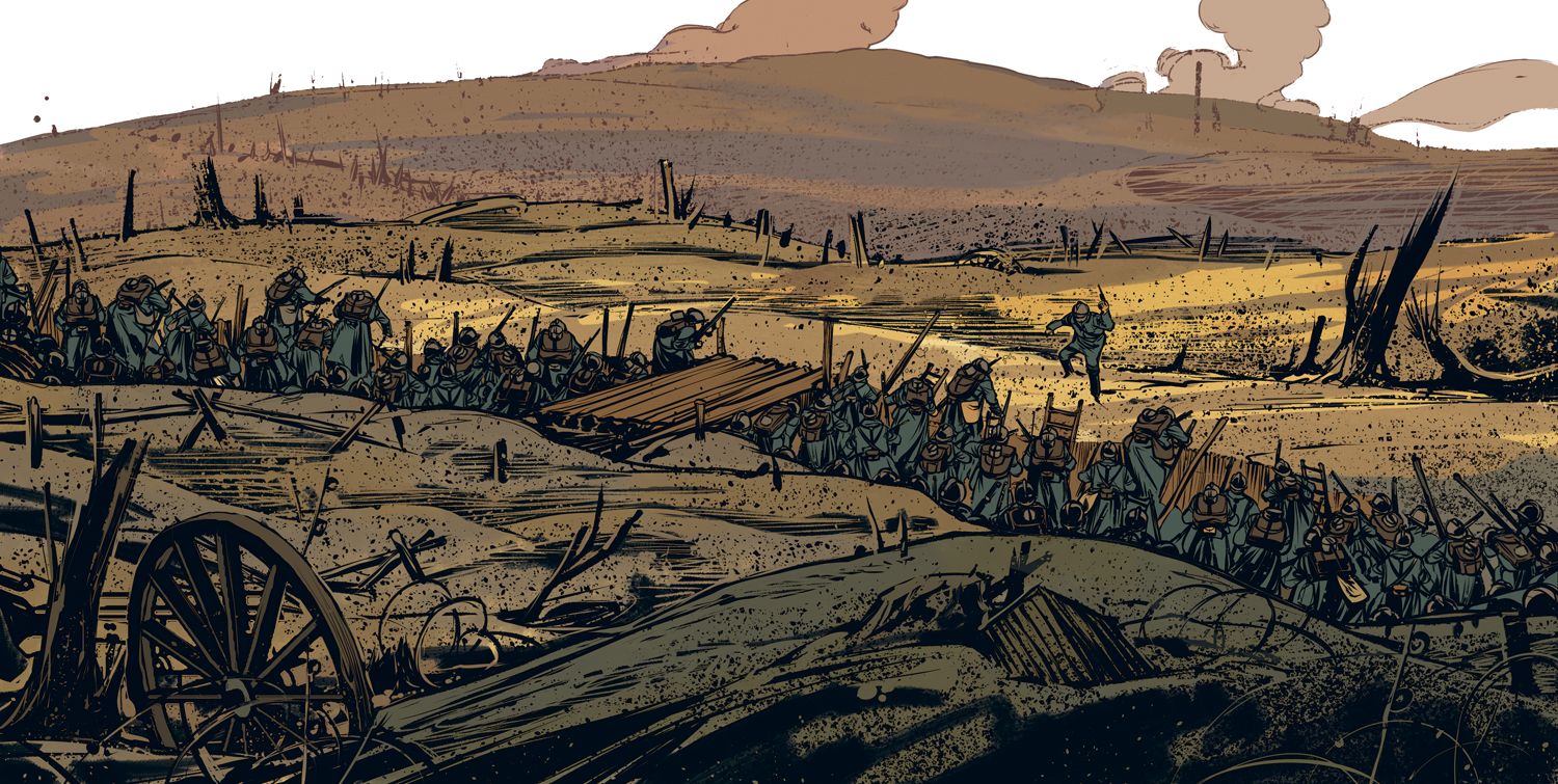 Illustration : Verdun, Bamboo Édition, Le Naour, Marko et Holgado.