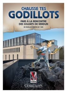 Couverture livret-jeu. Mémorial de Verdun/BD Les Godillots.