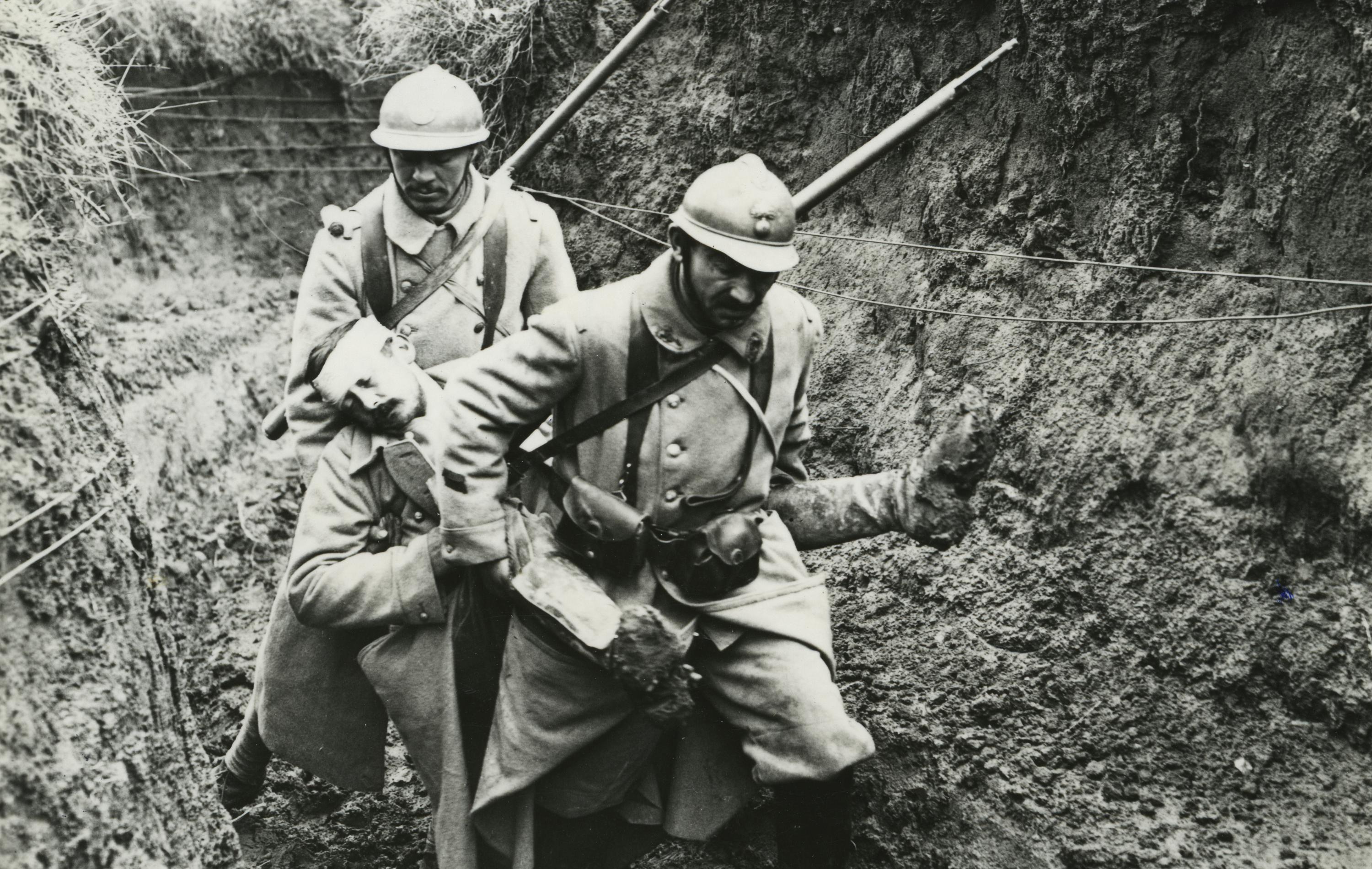 Die sanitätsdienstliche Unterstützung im Ersten Weltkrieg und der Alltag des Frontsoldaten
