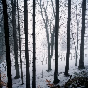 Französischer Soldatenfriedhof „Cimetière du Trottoir“, Hügel Les Éparges, Dezember 2012. © „Comme on Peut 2017“