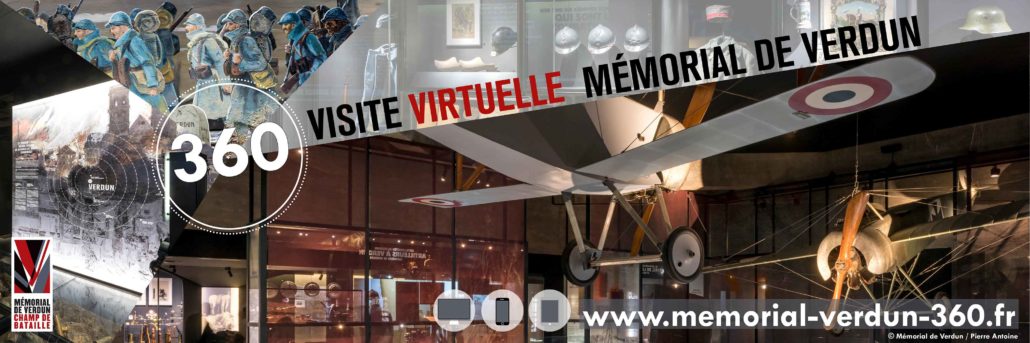 Visuel visite virtuelle - Mémorial de Verdun