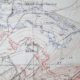 Carte du secteur du fort de Vaux en juin 1916. © Droits réservés