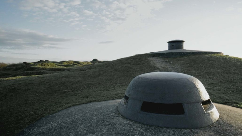 Le fort de Vaux. Photographie extraite du documentaire Les forts de Verdun, 2018, réalisé par Juliette Desbois, produit par Zed production pour RMC Découverte. © Zed production.