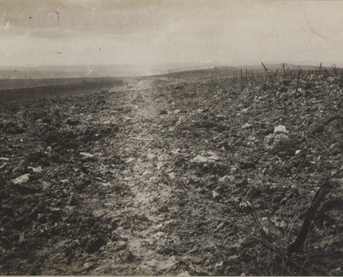Ferme de Thiaumont. Mai 1916. Le terrain près de la ferme. © Coll. La contemporaine_210_013