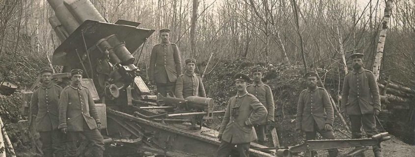 Soldats allemands sur le front de l'ouest, 1915-1916. Collection Mémorial de Verdun
