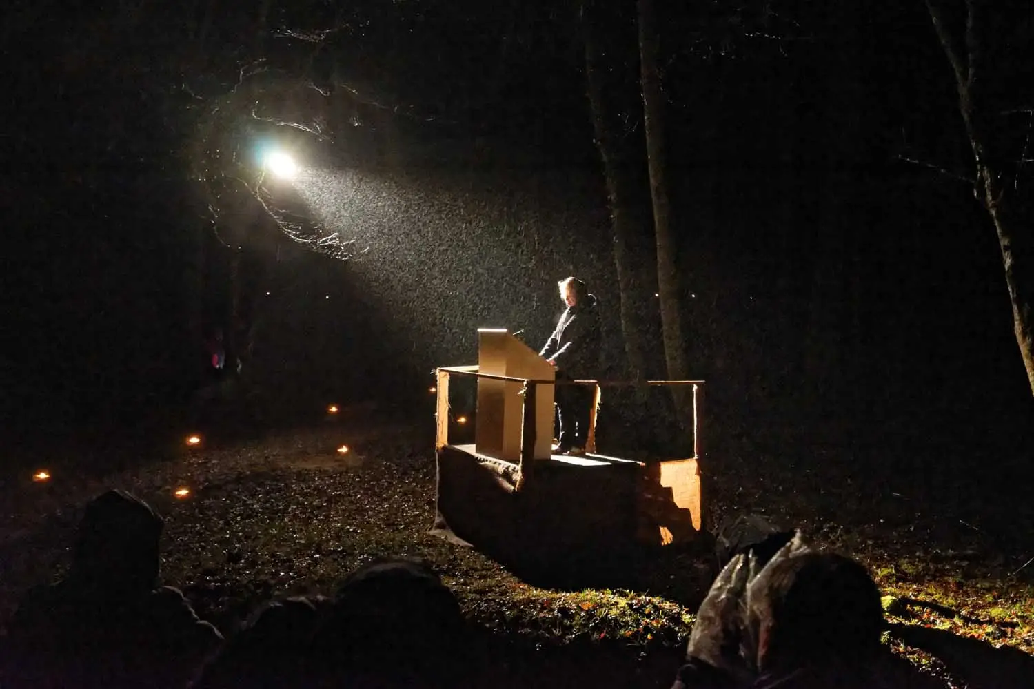 Bois des Caures, évocation historique 2016. © Connaissance de la Meuse