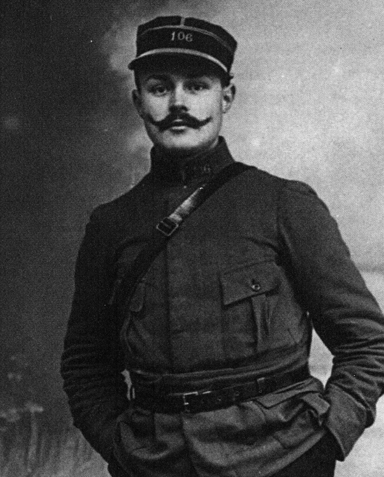 Maurice Genevoix, cinq jours avant le début de la bataille des Éparges, 12 février 1915. © Famille Genevoix