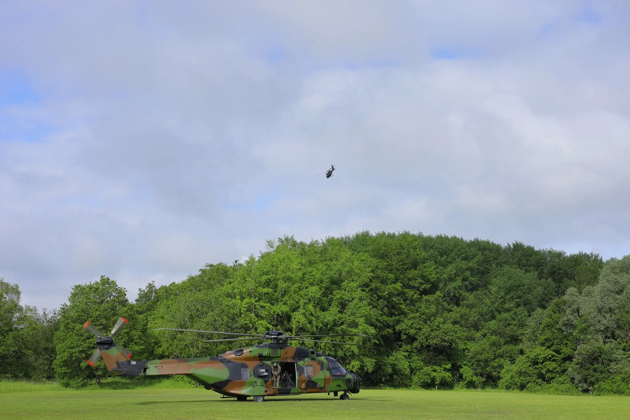 Hélicoptères du 3e Régiment d'Hélicoptères de Combat d’Etain, week-end aviation 2024 © Mémorial de Verdun / Emil Gersch