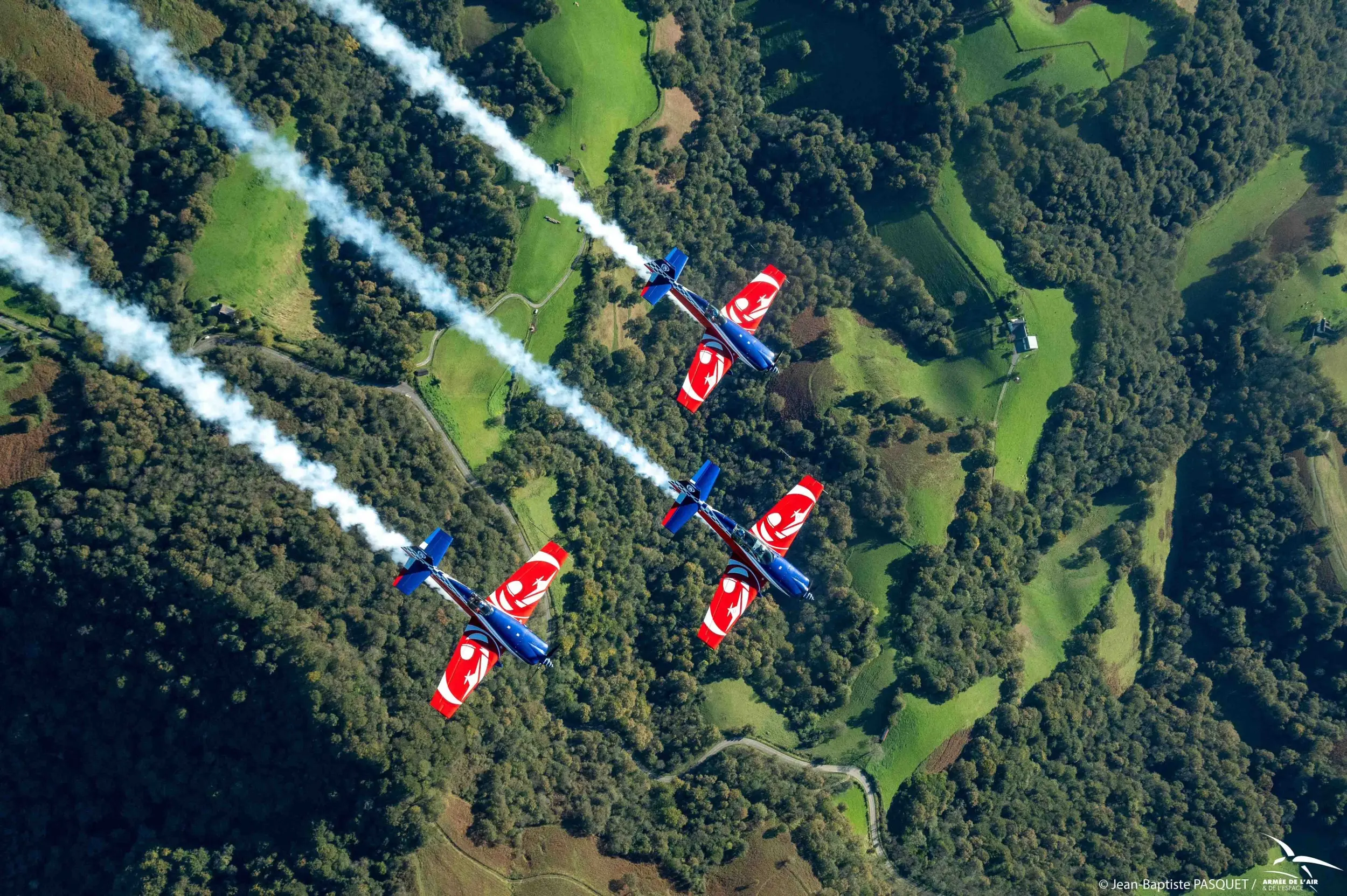 Équipe de Voltige de l'Armée de l'Air © Jean-Baptiste Pasquet / Armée de l'Air & de l'Espace