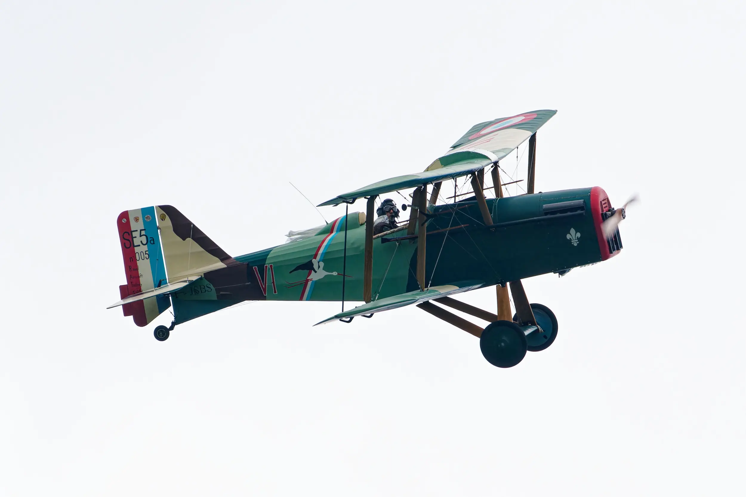 SE5a, week-end aviation 2024 © Mémorial de Verdun / Jean-Luc Kaluzko