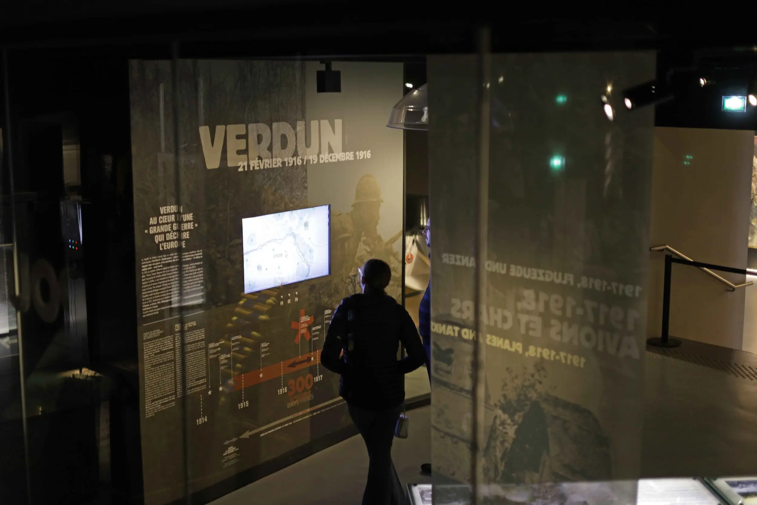 Mémorial de Verdun - muséographie