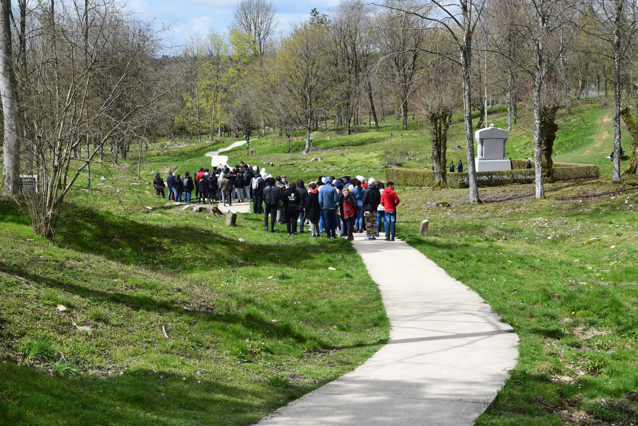 Village détruit de Fleury-devant-Douaumont, photo actuelle, 2023.