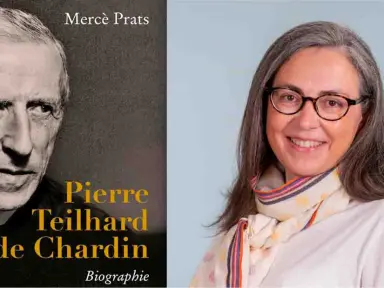 Pierre Teilhard de Chardin, biographie de Mercè Prats. Portrait de Mercè Prats. © DR