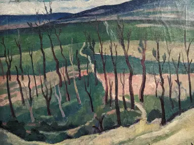 Adolf Erbslöh. Höhe 304, Granatwäldchen. 1916.