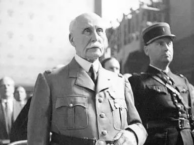 Procès du Maréchal Pétain le 30 juillet 1945