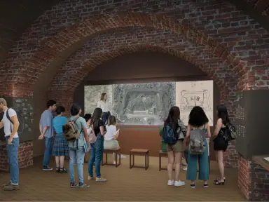 Prévisualisation du Fort de Vaux © La Fabrique Créative