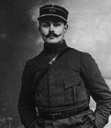 Maurice Genevoix, cinq jours avant le début de la bataille des Éparges, 12 février 1915. © Famille Genevoix