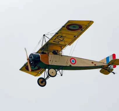 Morane L, week-end aviation 2024 © Mémorial de Verdun / Jean-Luc Kaluzko
