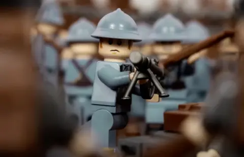 Lego WW1 - The Battle Of Verdun - stop motion