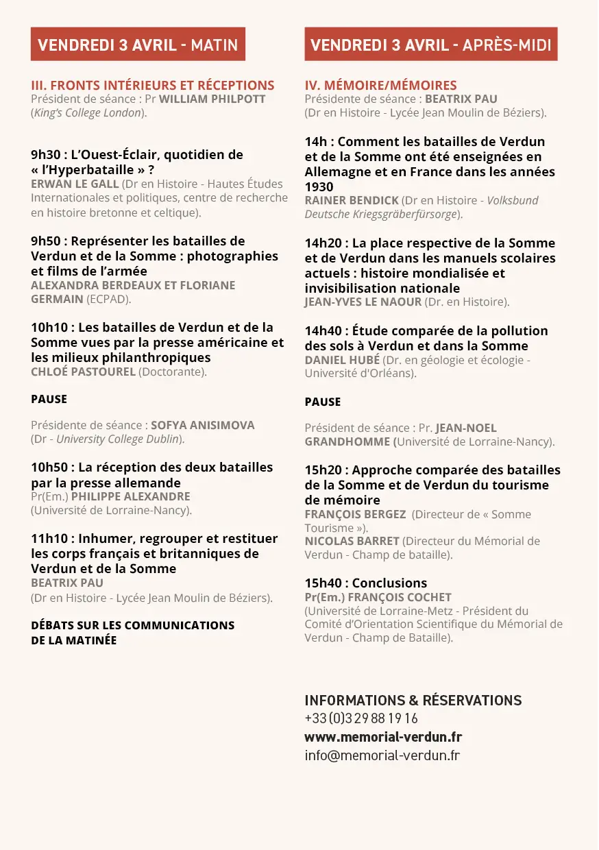 Colloque 2026 - programme - Jour 2