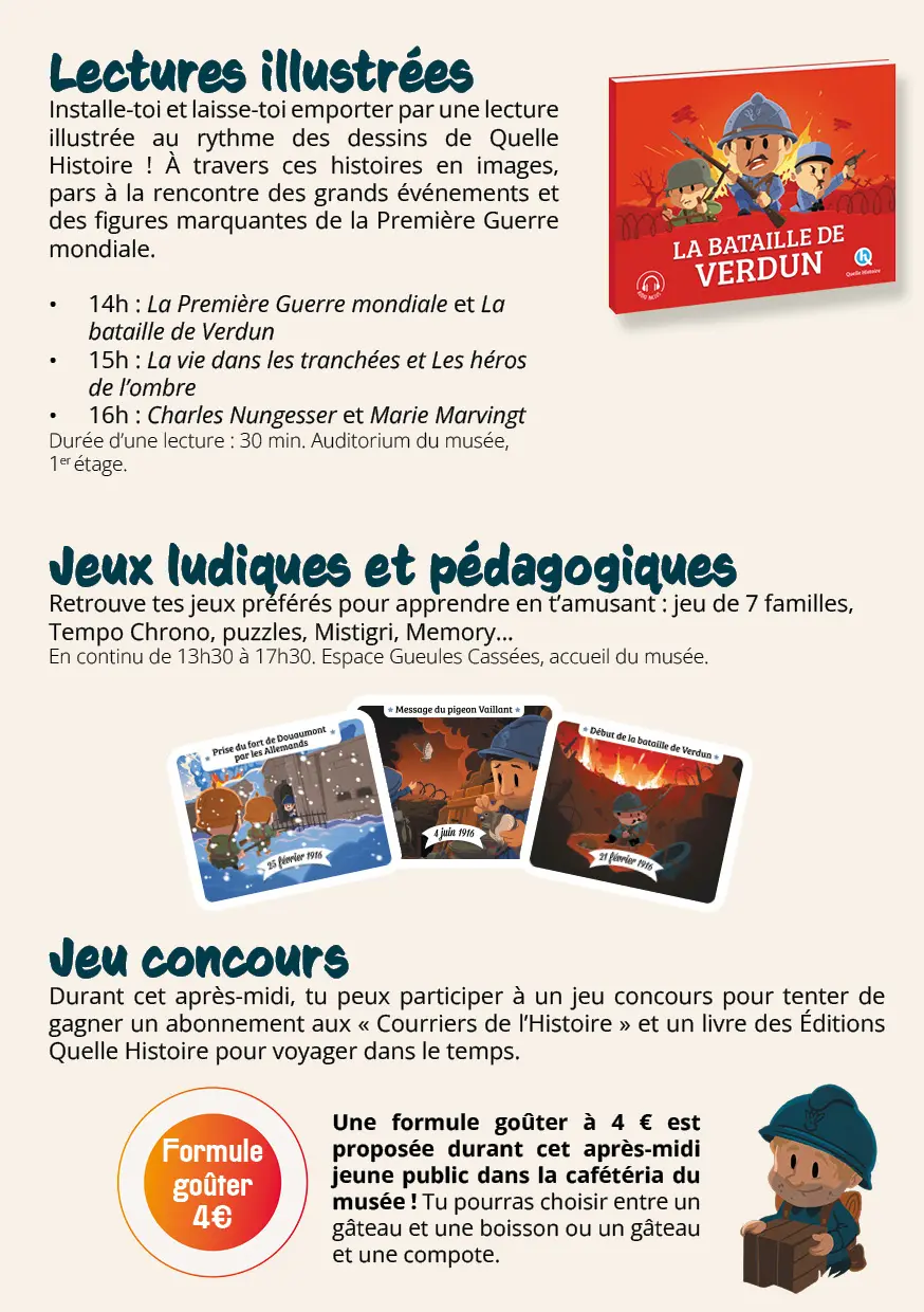 Programme après-midi jeune public - 18 mars 2026