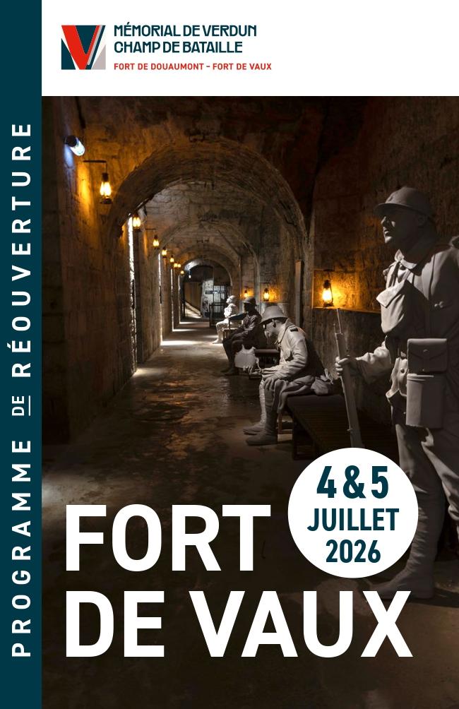 Programme du week-end de réouverture du Fort de Vaux