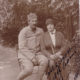 André Derain et Alice Géry photographiés le 20 avril 1918. Photographie. © Collection Geneviève Taillade