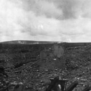 Les ruines de Béthincourt et la cote 304 été 1916. Collection particulière