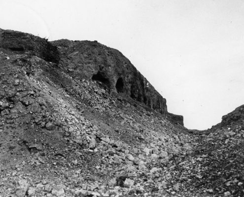 Le Fort de Vaux. Photographie, fin 1916 © Mémorial de Verdun