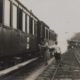 Les Monthairons. Train sanitaire en gare, 22 janvier 1916. Photographie. © La contemporaine (BDIC_VAL_202_119).