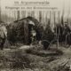 Forêt d'Argonne. Dans les lignes allemandes. Entrée d'un abri souterrain. 1916.BDIC_VAL_193_106